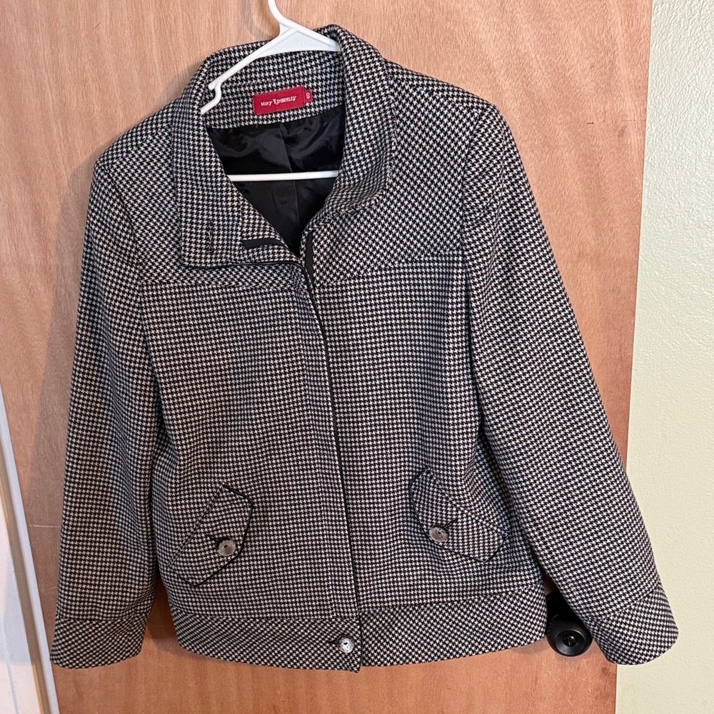 Mary Kimberley Black and White Jacket